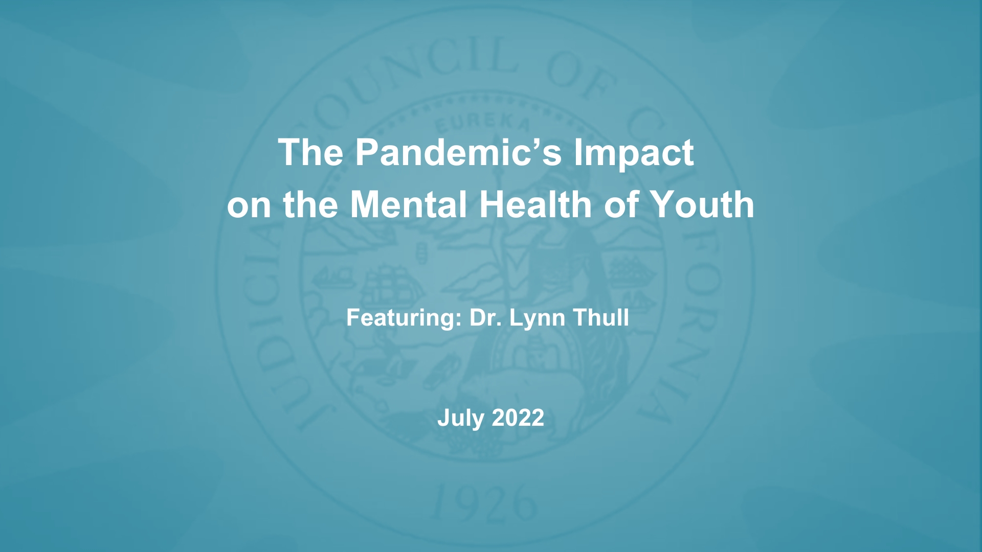 Pandemic’s Impact on the Mental Health of Youth