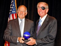 Judge Steven Manley receiving an award for Santa Clara Suprerior in 2008