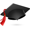 A graduation cap