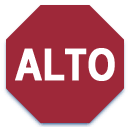 Stop Sign Spanish