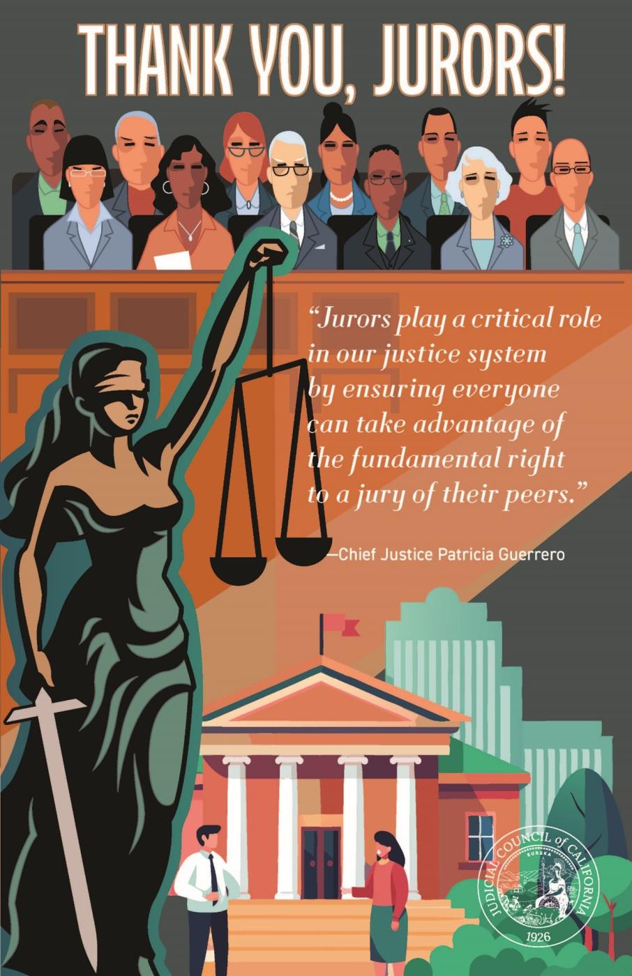 Thank you, Jurors Banner